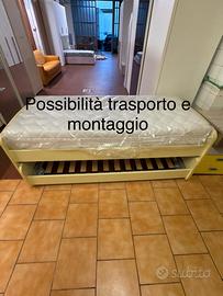 Doppio letto estraibile