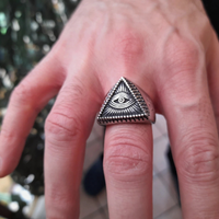 Anello uomo in acciaio inossidabile illuminati
