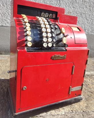 Registratore di cassa National vintage d’epoca