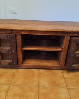 Mobile legno etnico salotto