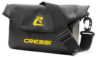 Cressi wombat pouch, borsa marsupio multiuso idrof