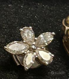 Orecchino tiffany diamante 