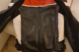 giubbotto pelle sportivo estivo Dainese 52