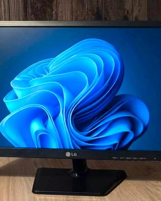 Monitor LG Flatron 24” Full HD – HDMI / DVI / VGA