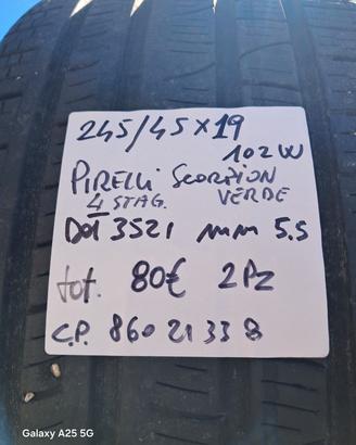 2 GOMME USATE QUATTRO STAGIONI 2454519 - CP8602133