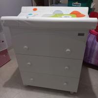 Cassettiera fasciatoio Picci