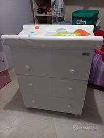 Cassettiera fasciatoio Picci