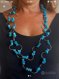 Collana turchese