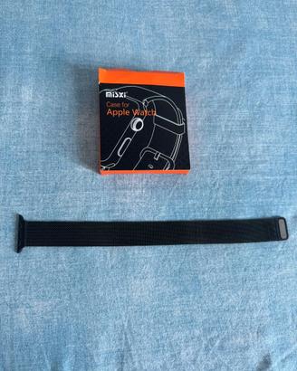 Cinturino maglia milanese + vetrino Apple Watch 3