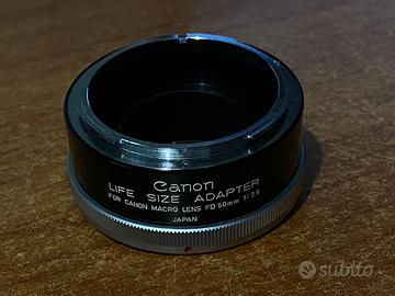 CANON LIFE SIZE ADAPTER 50MM MACRO 1:3.5