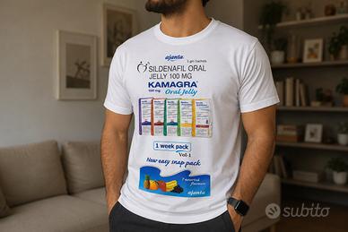 T-shirt addio al celibato oral jelly