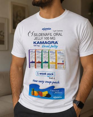 T-shirt addio al celibato oral jelly