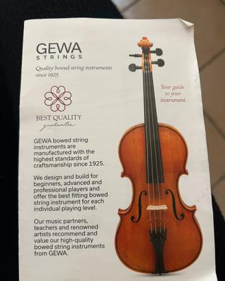 Violino Gewa 3/4
