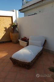 chaise longue da giardino