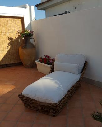 chaise longue da giardino