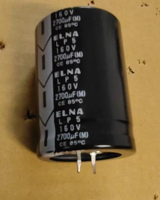 7 pezzi condensatore elettrolitico 160 v 2700 nf 