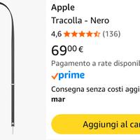 Tracolla apple proginale