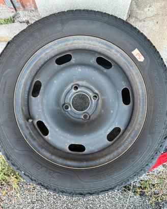 Cerchi in ferro R16 + Gomme Invernali Sava