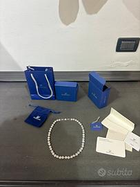 collana angelic swarovski argento