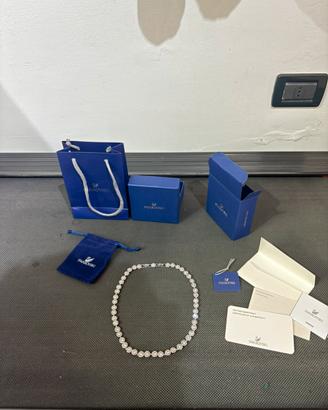 collana angelic swarovski argento