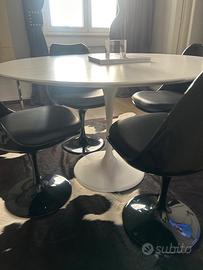 Tavolo e 4 sedie Calligaris