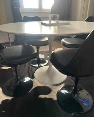 Tavolo e 4 sedie Calligaris