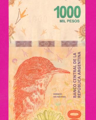 banconota- Argentina, 1000 Pesos. Suffix GA