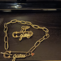 Collana e bracciale guess