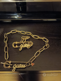 Collana e bracciale guess