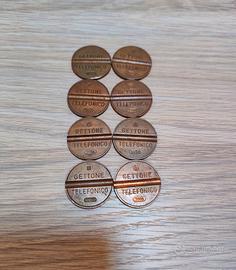 Gettoni Telefonici Anni 70 lotto 2