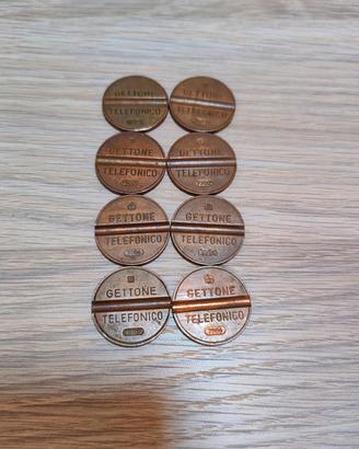 Gettoni Telefonici Anni 70 lotto 2