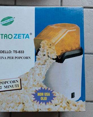 Macchina per fare il pop corn nuova