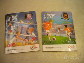 Due libri La Gazzetta dello Sport Calcio/Pallavolo