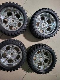 Gomme monster truck rc 1/8 Cen originali
