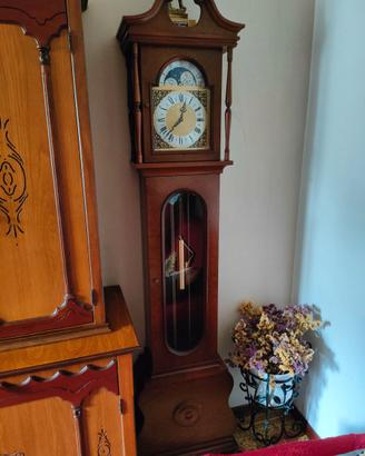 Pendolo a colonna- Junghans-orologio e fasi lunari