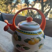 Bollitore BERGNER smaltato fantasia limoni frutta