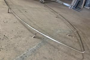 Corrimano inox barca