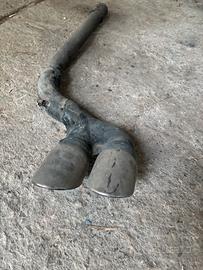 Scarico grande punto