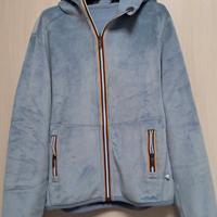 Giacca in pile reversibile K-way