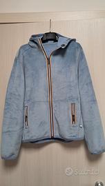 Giacca in pile reversibile K-way