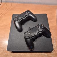 PlayStation 4 Slim + 2 Gamepad