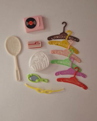 lotto oggetti barbie 