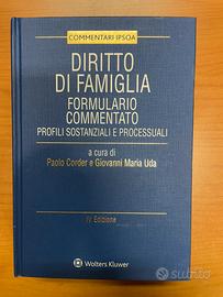 Diritto di famiglia Formulario Commentato 4ed Ipso