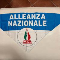 Alleanza Nazionale fazzoletto cappellino bandiera