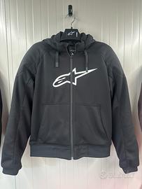 Giacca felpa moto Alpinestars taglia L - nuova