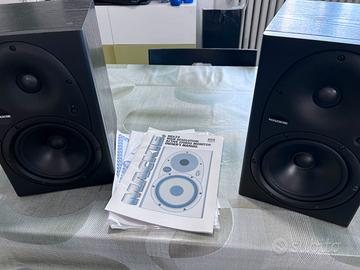 coppia monitor nearfild Mackie HR624