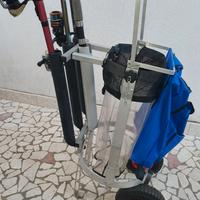 carrello pesca trote