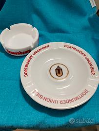 COPPIA posacenere birre