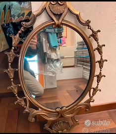 Specchiera Barocca in Ottone