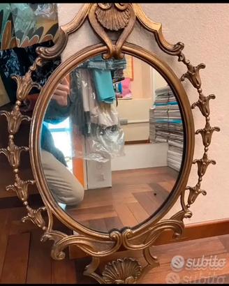 Specchiera Barocca in Ottone